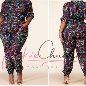 GRAFFITI JUMPSUIT